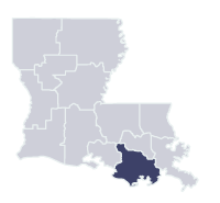 Houma-Thibodaux-Grand Isle Area Region Image