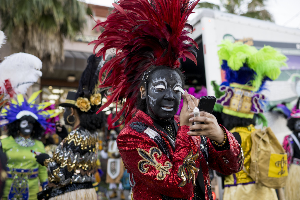 Zulu Mardi Gras Parade in New Orleans