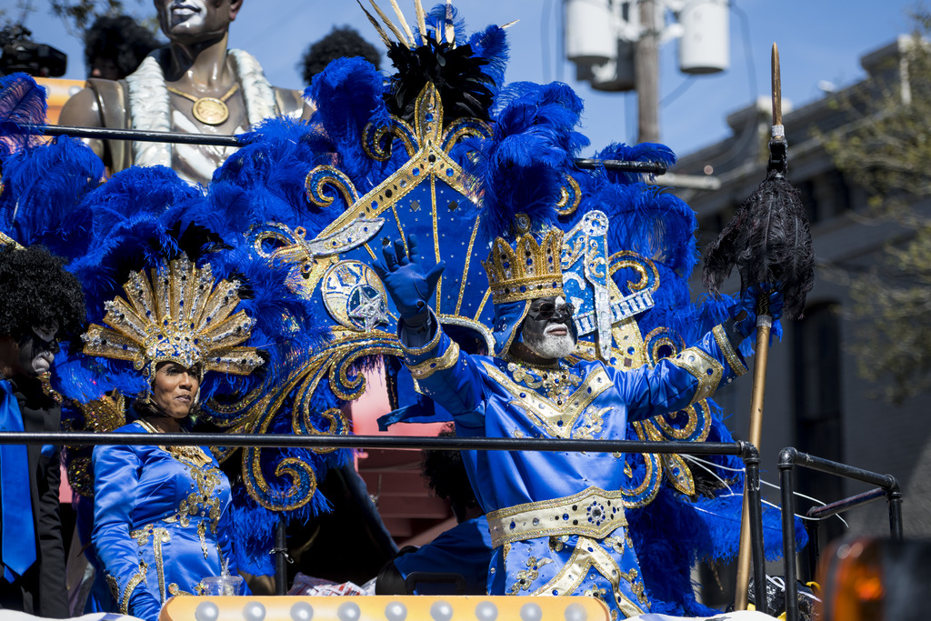Zulu Mardi Gras Parade in New Orleans