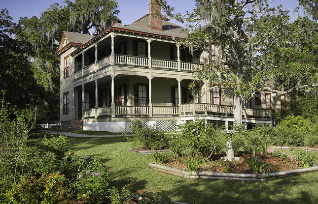 Otis House at Fairview-Riverside State Park in Louisiana