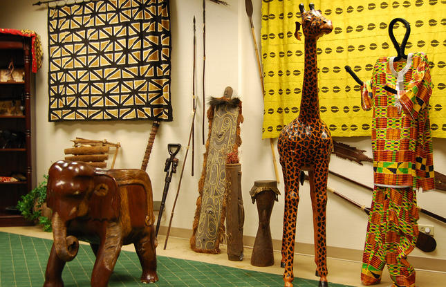 View art at the Shreveport Multicultural Center of the South