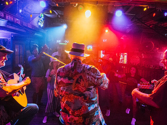 Blue Moon Saloon in Lafayette