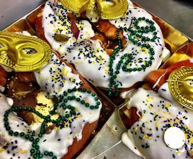 King Cakes from Delicious Donuts