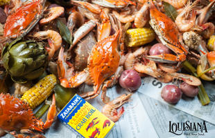 Seafood Boil in Louisiana